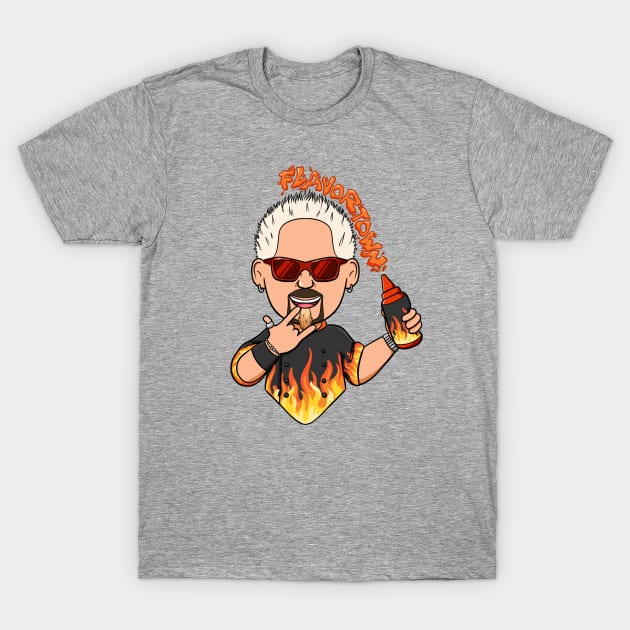 Mayor of Flavortown T-Shirt by jfeldmanart